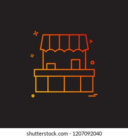 Shop icon design vector