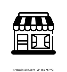 Shop icon design vector stock
