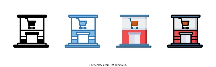 Elemento De Icono De Tienda Para Diseño
