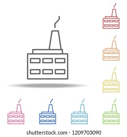shop icon. Elements of Building Landmarks in multi color style icons. Simple icon for websites, web design, mobile app, info graphics