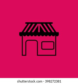 Shop Icon. Eps-10.