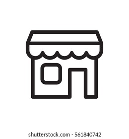shop icon illustration isolated vector sign symbol