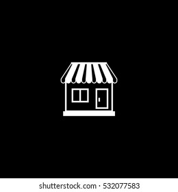 shop icon, isolated, white background