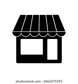 shop icon logo illustration design