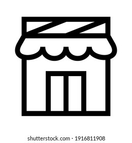 shop icon or logo isolated sign symbol vector illustration - high quality black style vector icons
