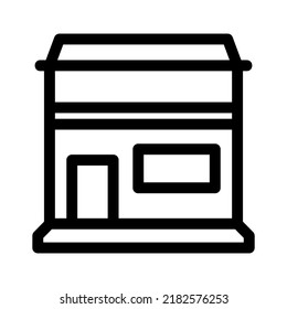 shop icon or logo isolated sign symbol vector illustration - high quality black style vector icons
