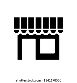 Shop icon mall symbol. Graphic elements illustration.