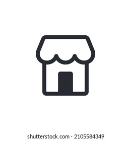 Shop icon. Online shop. Sale icon. Store sign. Logo template. Market. Sales symbol. Global sale. Shop button. Magazine. Sale sign. Marketplace. Grocery. Storefront. Trade building. Trading floor. 