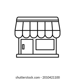 Shop Icon Retail Store Vector Illustration Stock Vector (Royalty Free ...