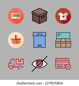 shop icon set. vector set about e commerce, cart, dresser and credit card icons set.