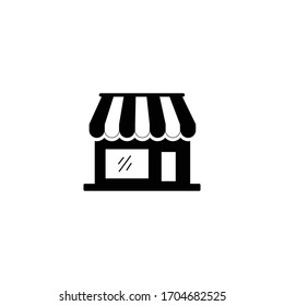 Shop icon, Shop sign and symbol vector design