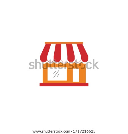 Shop icon, Shop sign and symbol vector design
