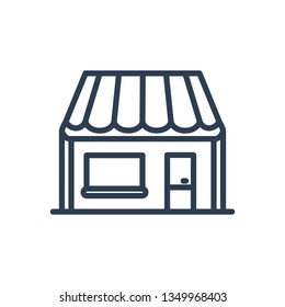 Shop icon signs