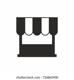 Shop icon. Store symbol vector