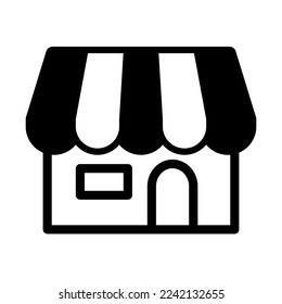 Shop icon. Store icon. Vector.