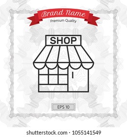 Shop icon symbol