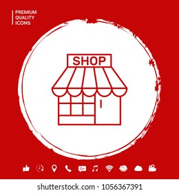 Shop icon symbol