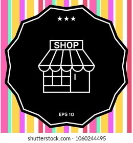 Shop icon symbol