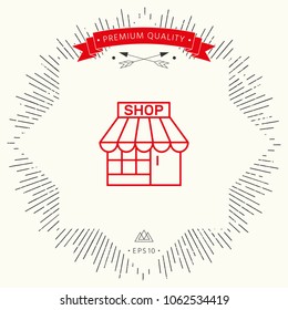 Shop icon symbol
