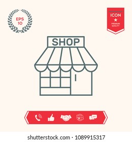 Shop icon symbol