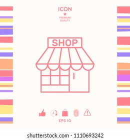 Shop icon symbol