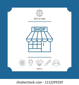 Shop icon symbol