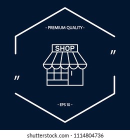 Shop icon symbol