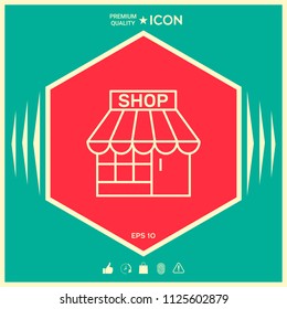 Shop icon symbol