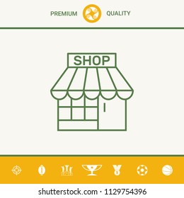 Shop icon symbol