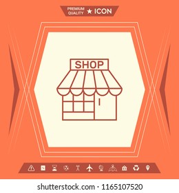 Shop icon symbol