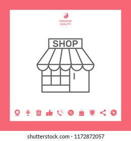 Shop icon symbol