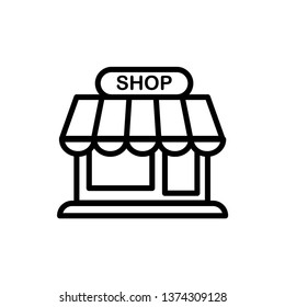 shop icon template