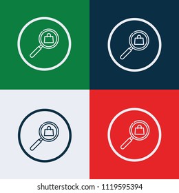 Shop icon vector