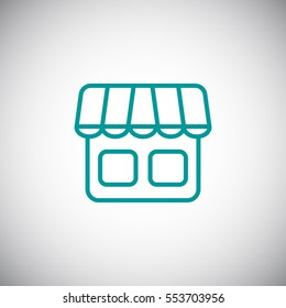  Shop icon vector