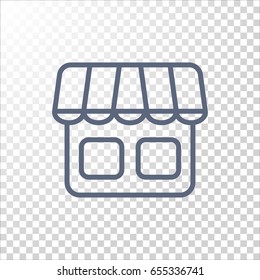  Shop icon vector