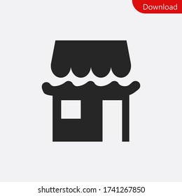 Shop icon vector eps 10
