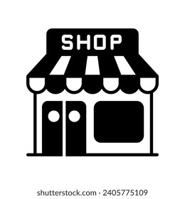 Shop  icon in vector. Illustration
