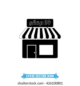 shop icon vector illustration 