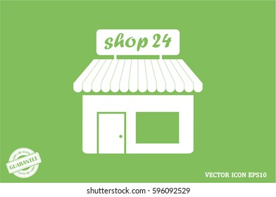 shop icon vector illustration eps10.