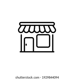 Shop icon in vector. Logotype