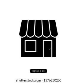 Shop Icon Vector - Sign or Symbol