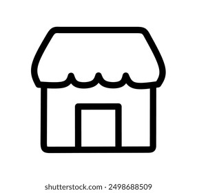 shop icon vector with simple design. store icon. marketplace icon