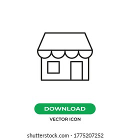 Symbol kaufen Vektor. Lagerzeichen