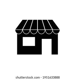 Vektorgrafik-Symbol des Ladens