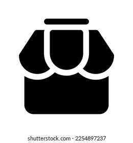 Shop Icon Vector Symbol Design Illustration