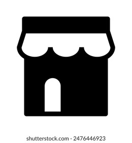 Shop Icon Vector Symbol Design Illustration