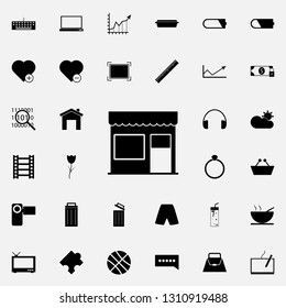 shop icon. web icons universal set for web and mobile on white background
