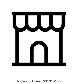 shop icon for your website, mobile, presentation, and logo design.