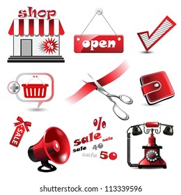 shop icons