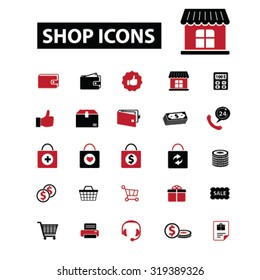 shop icons